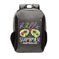 Hello Summer Happy Last Day Of School Teacher Student Vector Backpack