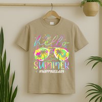 Hello Summer Happy Last Day Of School Teacher Student T-Shirt