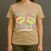 Hello Summer Happy Last Day Of School Teacher Student T-Shirt