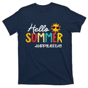 Hello Summer Happy Last Day Of School Teacher Student T-Shirt