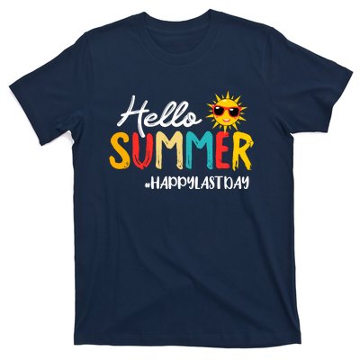 Hello Summer Happy Last Day Of School Teacher Student T-Shirt