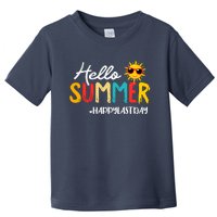 Hello Summer Happy Last Day Of School Teacher Student Toddler T-Shirt