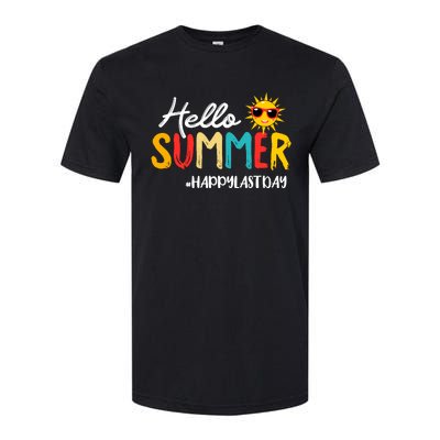 Hello Summer Happy Last Day Of School Teacher Student Softstyle CVC T-Shirt