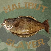 Halibut Slayer Halibut For Halibut Fishing Legacy Tie Dye Trucker Hat