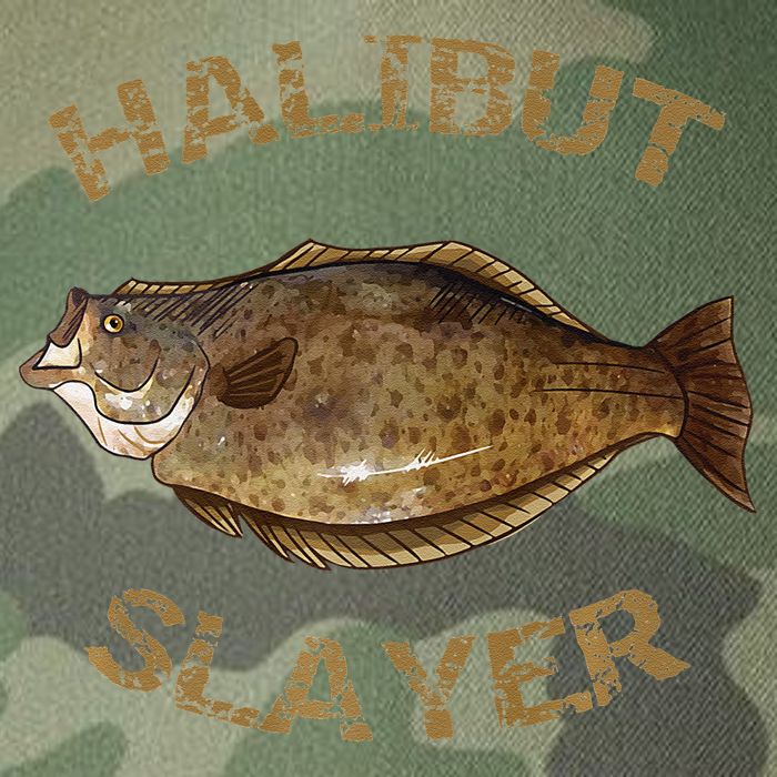 Halibut Slayer Halibut For Halibut Fishing Legacy Tie Dye Trucker Hat