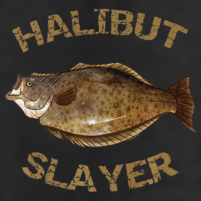 Halibut Slayer Halibut For Halibut Fishing Golf Towel