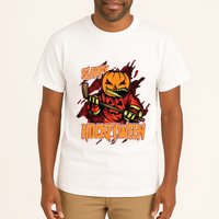 Hockey Slappy Hockeyween Pumpkin Jack O Lantern Halloween Tall T-Shirt