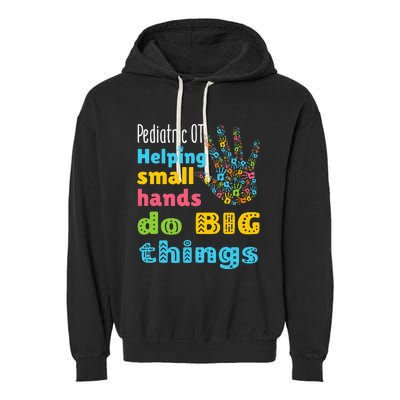 Helping Small Hands OT Pediatric Occupational Therapy Garment-Dyed Fleece Hoodie