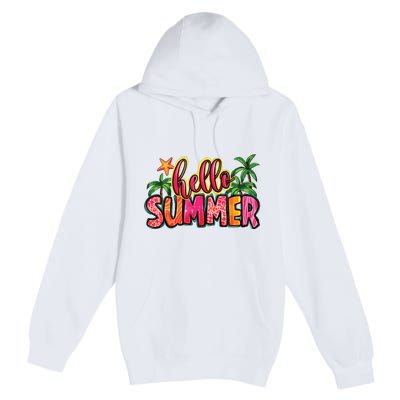 Hello Summer Premium Pullover Hoodie