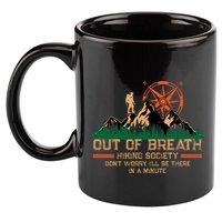 Hiking Society 11oz C Handle Ceramic Mug