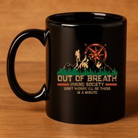 Hiking Society 11oz C Handle Ceramic Mug
