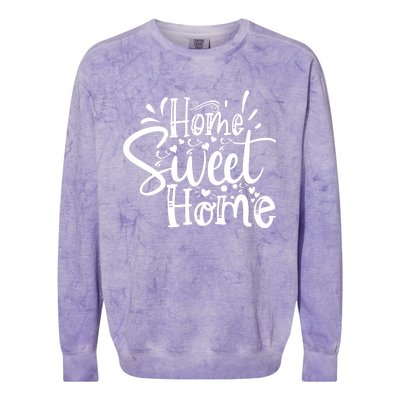 Home Sweet Home Colorblast Crewneck Sweatshirt