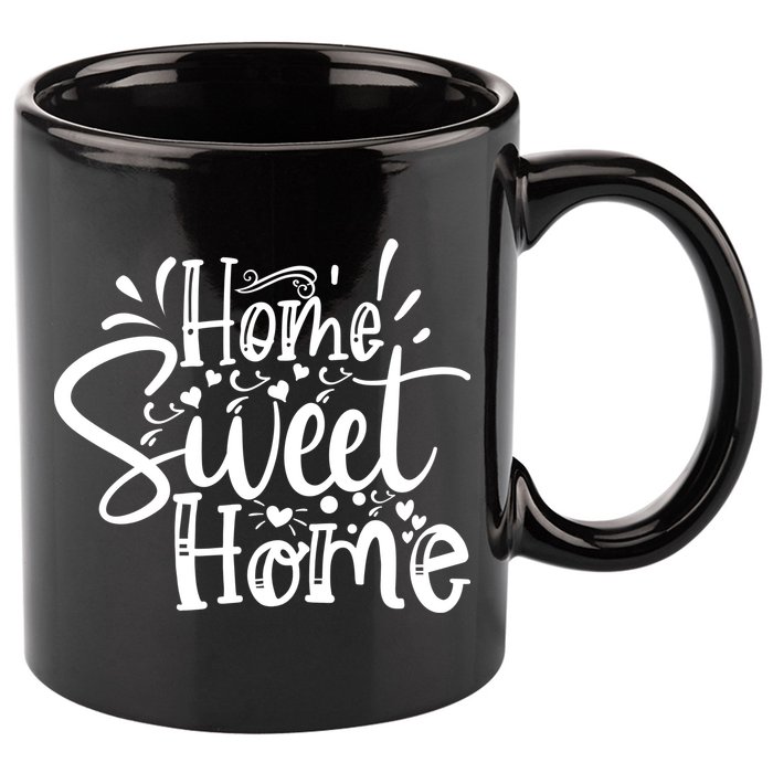 Home Sweet Home 11oz C Handle Ceramic Mug