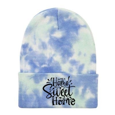 Home Sweet Home Tie Dye 12in Knit Beanie