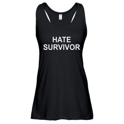 Hate Survivor Ladies Essential Flowy Tank