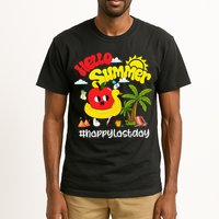 Hello Summer Happy Last Day Of School Teacher Student Tall T-Shirt