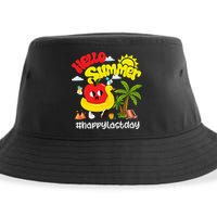 Hello Summer Happy Last Day Of School Teacher Student Sustainable Bucket Hat