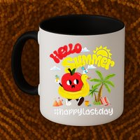 Hello Summer Happy Last Day Of School Teacher Student Mug