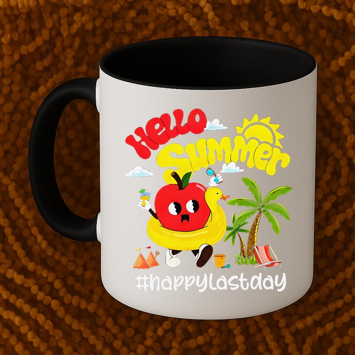 Hello Summer Happy Last Day Of School Teacher Student Mug