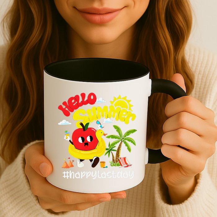 Hello Summer Happy Last Day Of School Teacher Student Mug