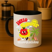 Hello Summer Happy Last Day Of School Teacher Student Mug