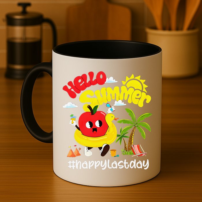 Hello Summer Happy Last Day Of School Teacher Student Mug