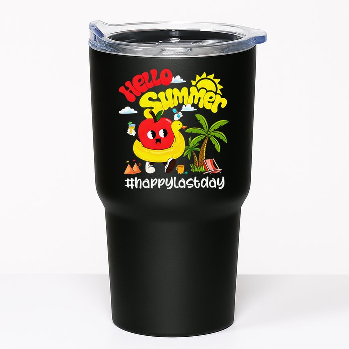 Hello Summer Happy Last Day Of School Teacher Student Tumbler