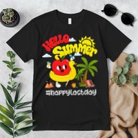 Hello Summer Happy Last Day Of School Teacher Student Premium T-Shirt