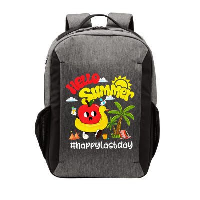 Hello Summer Happy Last Day Of School Teacher Student Vector Backpack