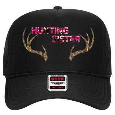 Hunting Sister High Crown Mesh Back Trucker Hat