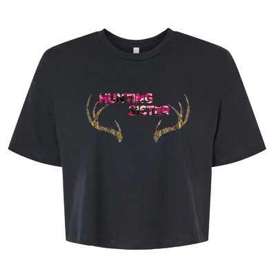 Hunting Sister Bella+Canvas Jersey Crop Tee