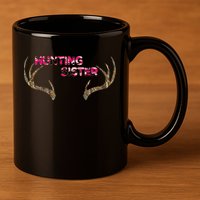 Hunting Sister 11oz C Handle Ceramic Mug