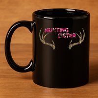 Hunting Sister 11oz C Handle Ceramic Mug