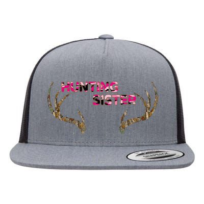 Hunting Sister Flat Bill Trucker Hat