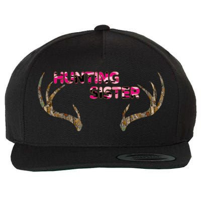 Hunting Sister Wool Snapback Cap