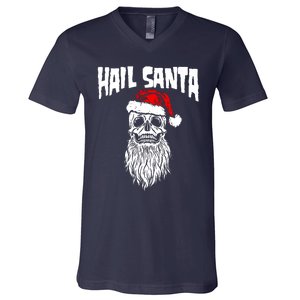 Hail Santa V-Neck T-Shirt