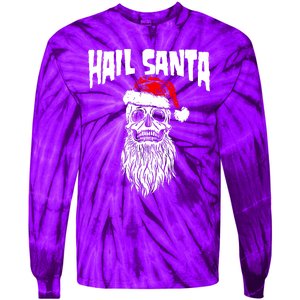 Hail Santa Tie-Dye Long Sleeve Shirt