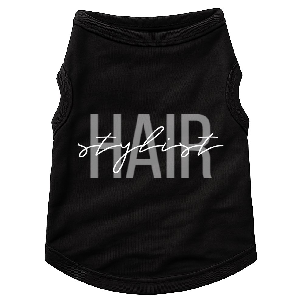 Hair Stylist Hair Dresser Gift Doggie Tank
