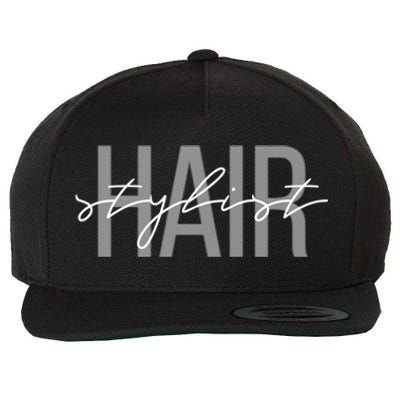 Hair Stylist Hair Dresser Gift Wool Snapback Cap