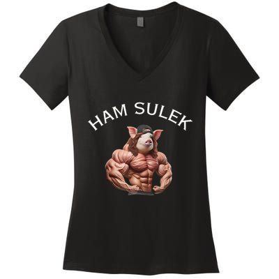 Ham Sulek Women's V-Neck T-Shirt