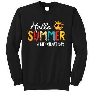 Hello Summer Happy Last Day Of School Teacher Student Sweatshirt