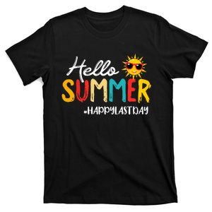 Hello Summer Happy Last Day Of School Teacher Student T-Shirt