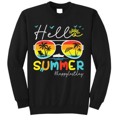 Hello Summer Happy Last Day Of School Teacher Student Sweatshirt
