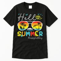 Hello Summer Happy Last Day Of School Teacher Student Tall T-Shirt