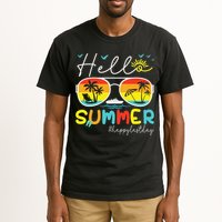 Hello Summer Happy Last Day Of School Teacher Student Tall T-Shirt