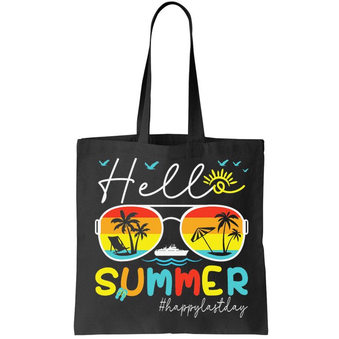 Hello Summer Happy Last Day Of School Teacher Student Bag