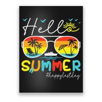 Hello Summer Happy Last Day Of School Teacher Student Poster