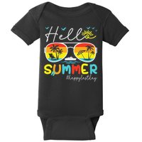 Hello Summer Happy Last Day Of School Teacher Student Baby Bodysuit