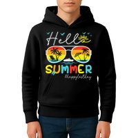 Hello Summer Happy Last Day Of School Teacher Student Kids Hoodie