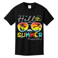 Hello Summer Happy Last Day Of School Teacher Student Kids T-Shirt